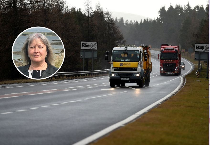 Rhoda Grant on the A9 dualling programme.