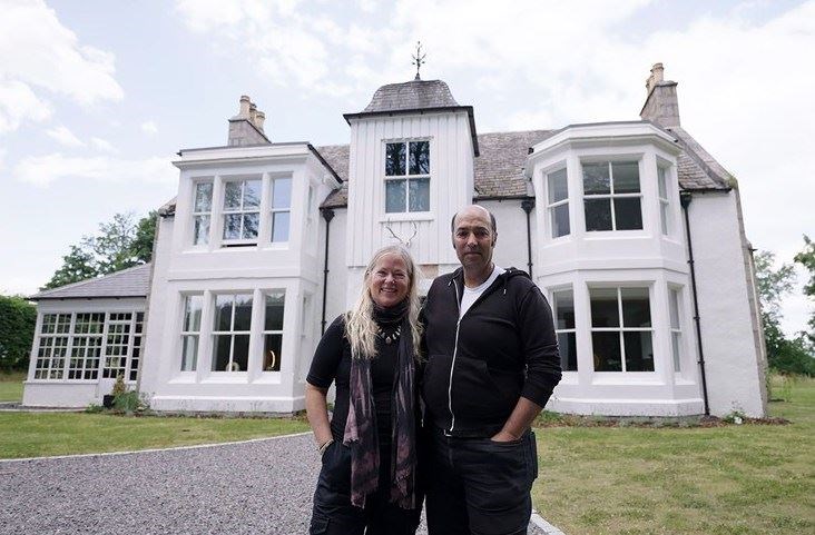 Earth House in Aviemore features in the final of the BBC Scotland programme, Scotland's Home of the Year.