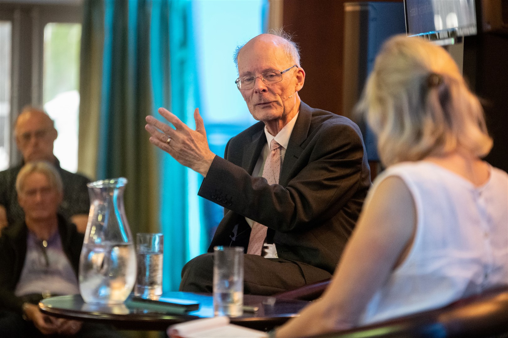 Professor John Curtice: 'At the moment Nigel Farage is the only party leader: A. with charisma; B. who speaks human; and C. who can tell a story'. Picture: Daniel Forsyth.