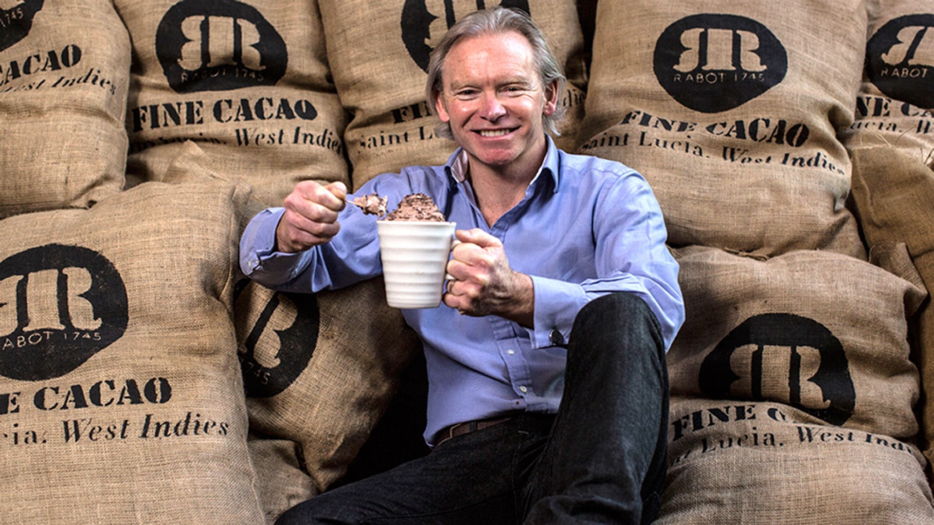 The chief executive of Hotel Chocolat, Angus Thirlwell, said sales of its Velvetiser were strong (BBC/PA)