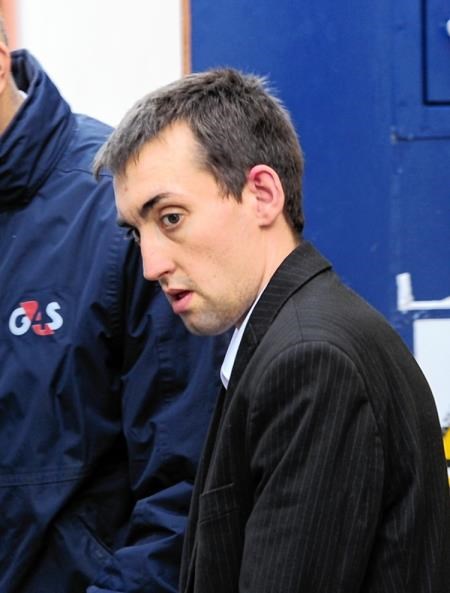 Ross is lead away to start his jail sentence