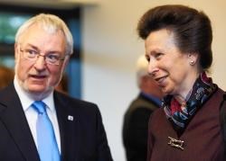 HRH The Princess Royal becomes the first Chancellor of the University of the Highlands and Islands.