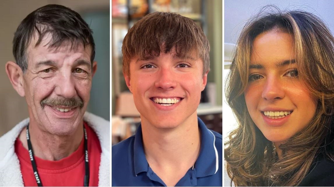 Ian Coates, Barnaby Webber and Grace O’Malley-Kumar were killed in the attacks (Nottinghamshire Police/PA)