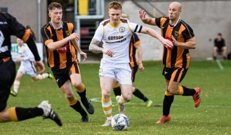 Stuart Soane, Cove Rangers v Forres Mechanics, Forres Mechanics v Strathspey Thistle, Forres Mechanics, Highland League