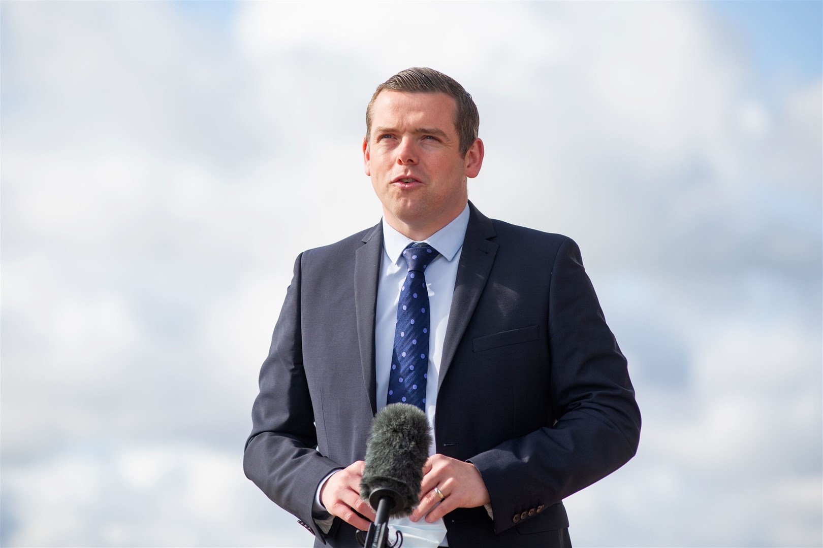 Douglas Ross is stepping down as Scottish Conservative leader. Picture: Daniel Forsyth..