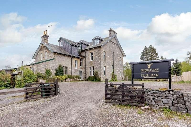 FOR SALE: Suie Hotel, Kincraig (Photo: Strutt & Parker)