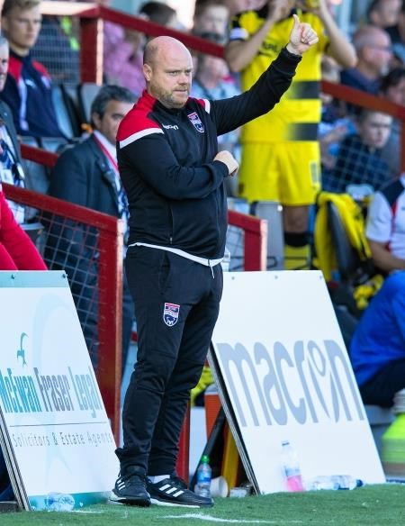 Steven Ferguson thinks County can make the most of the pressure on Partick Thistle manager Alan Archibald. Picture: Ken Macpherson