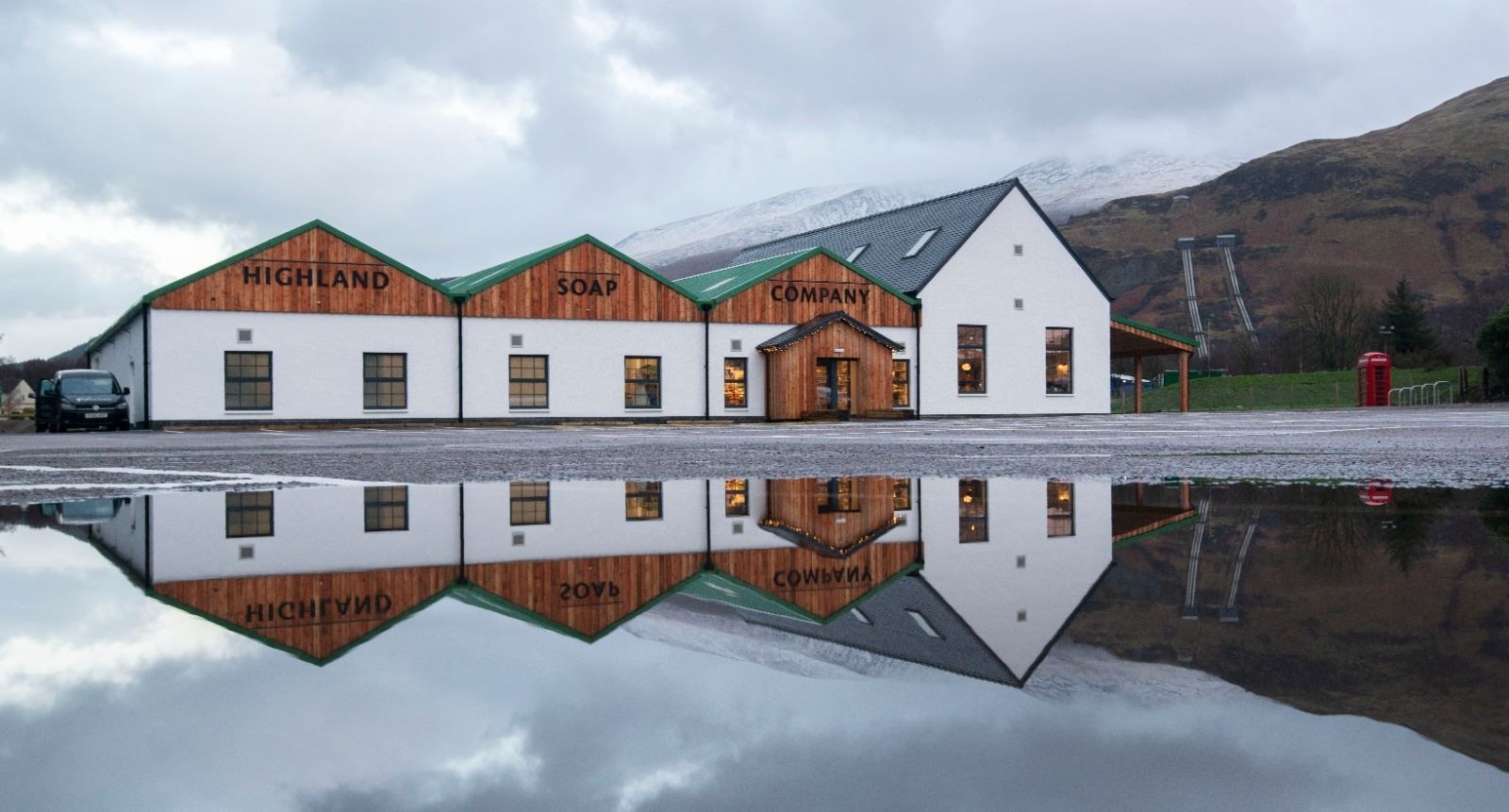 Highland Soap Company's base in Fort William.