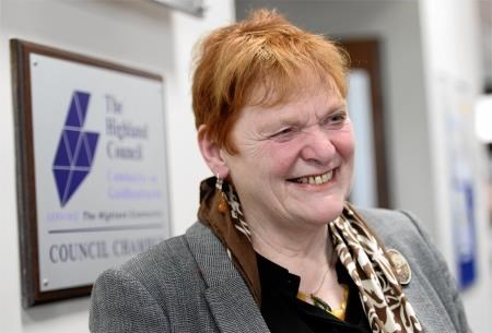 Council leader Margaret Davidson