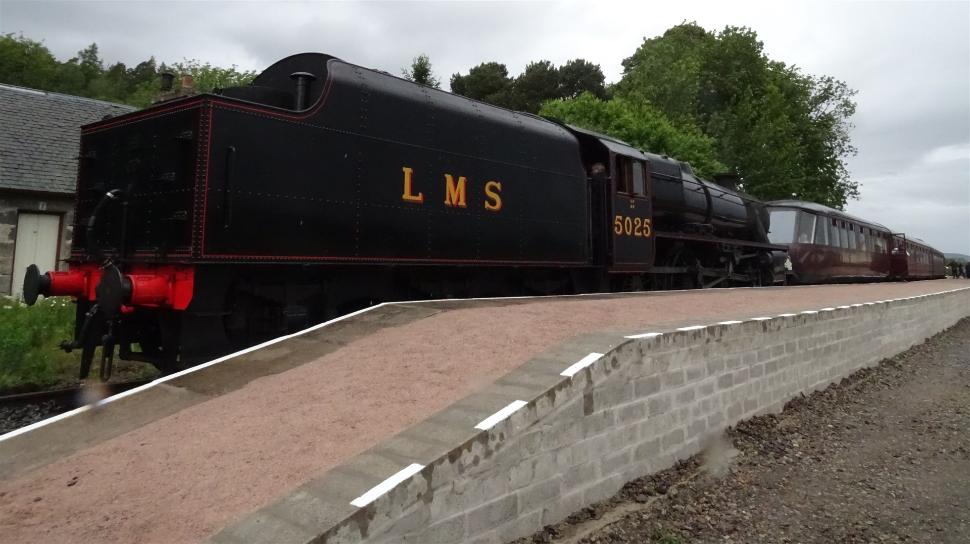 The longer platform at Broomhill will help the company boost numbers during the tourist season.