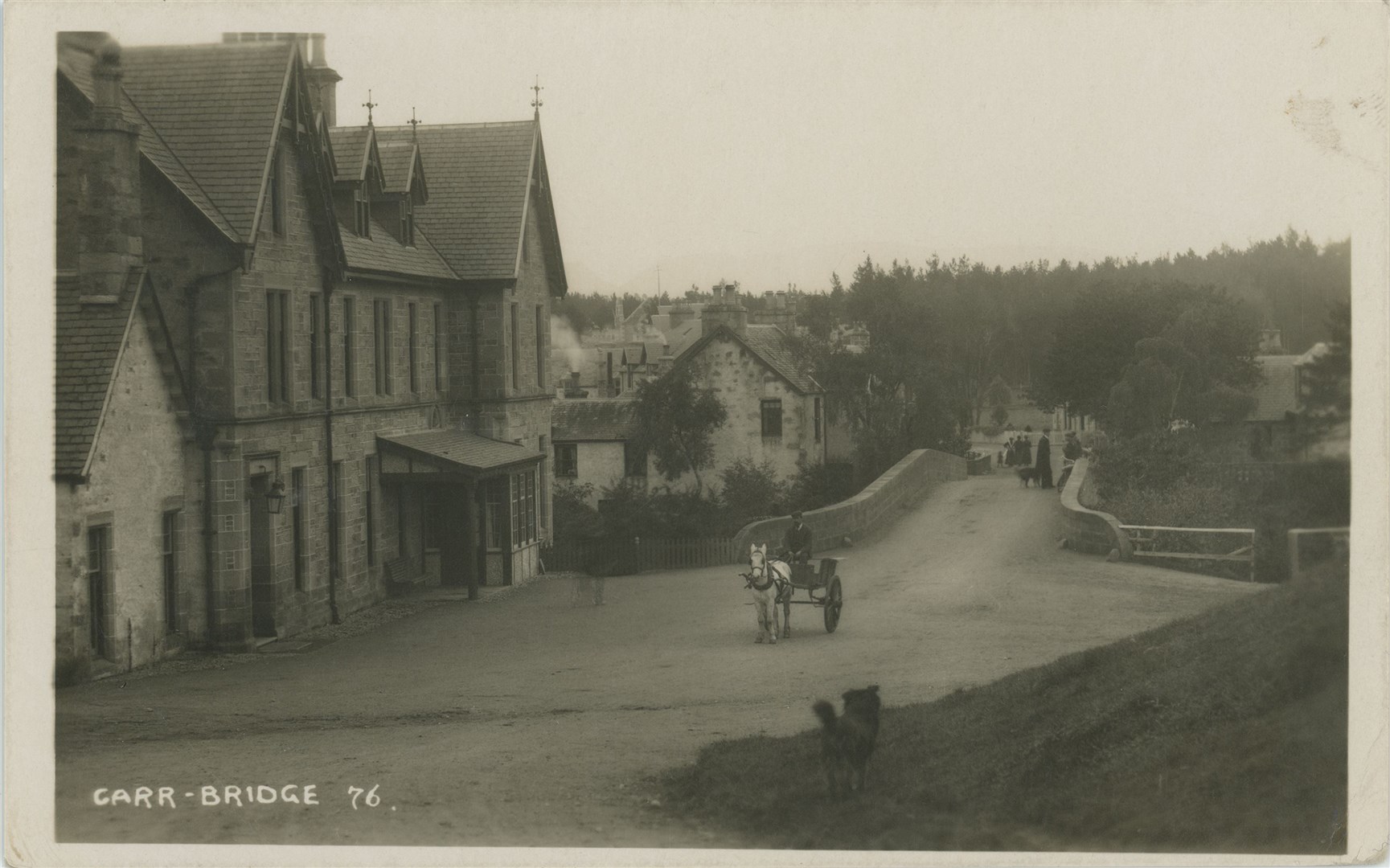 Carrbridge in the early 20th Century. Picture: Pete Moore Collection.