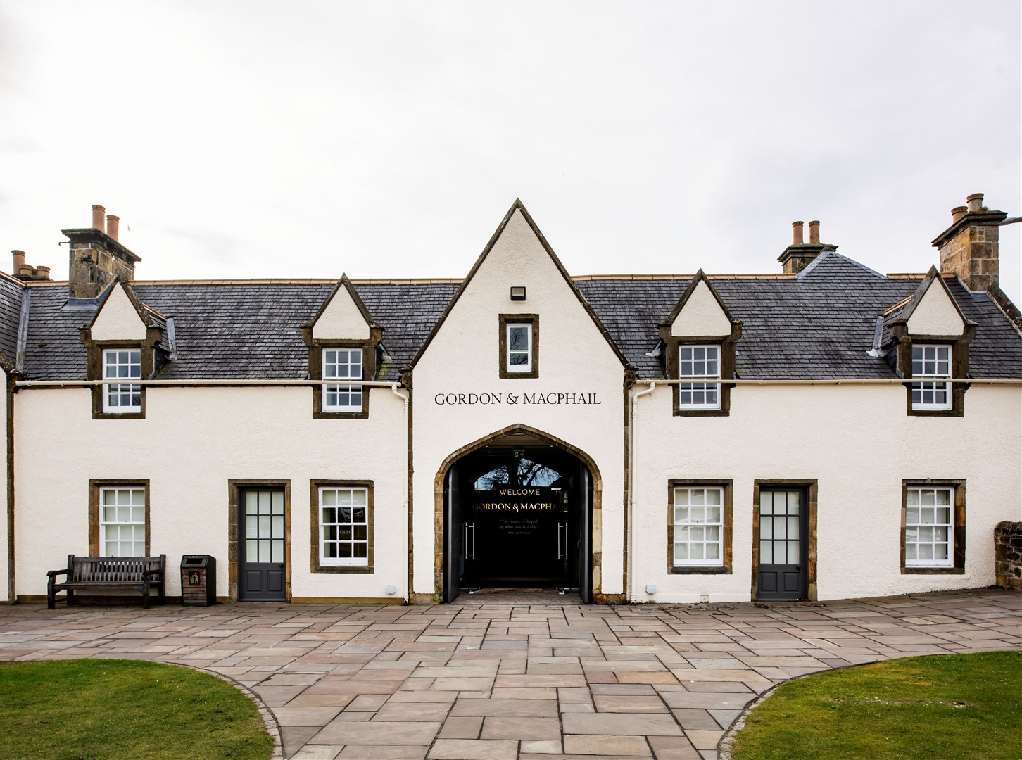 Gordon & Macphail's recently opened temporary store in Elgin