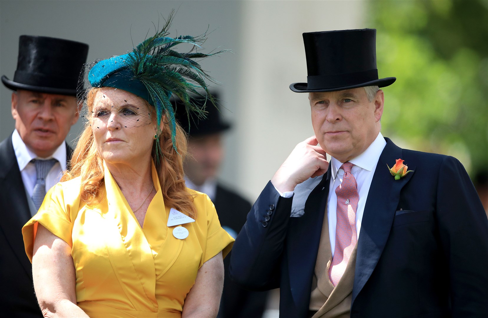 Sarah and Andrew will become grandparents for the first time when their daughter gives birth (Adam Davy/PA)