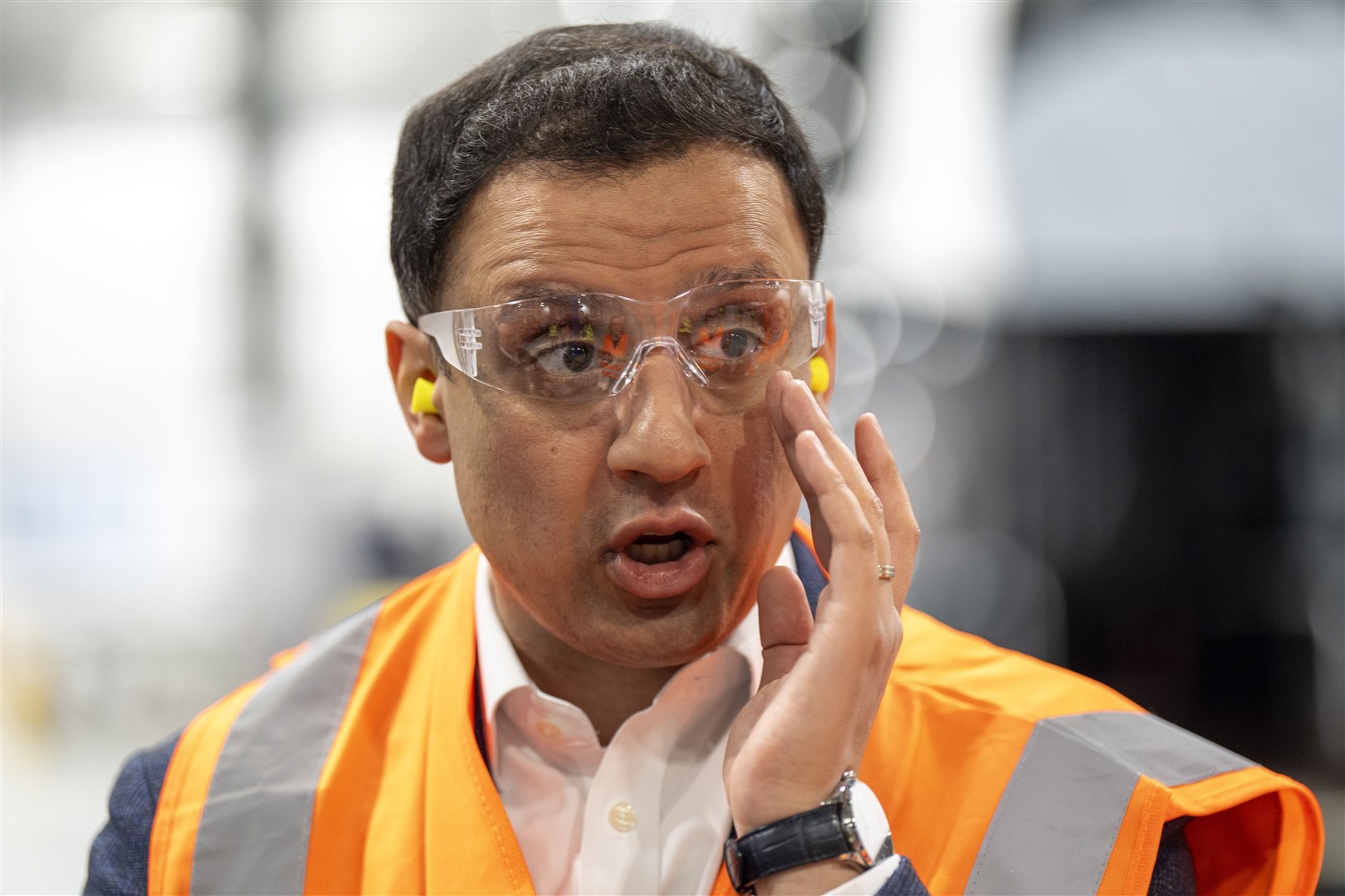 Anas Sarwar said John Swinney has the power to nationalise Grangemouth (Jane Barlow/PA)