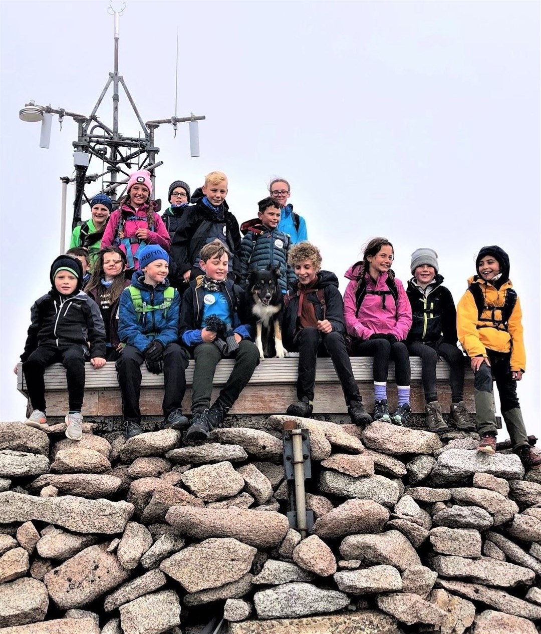On the summit!