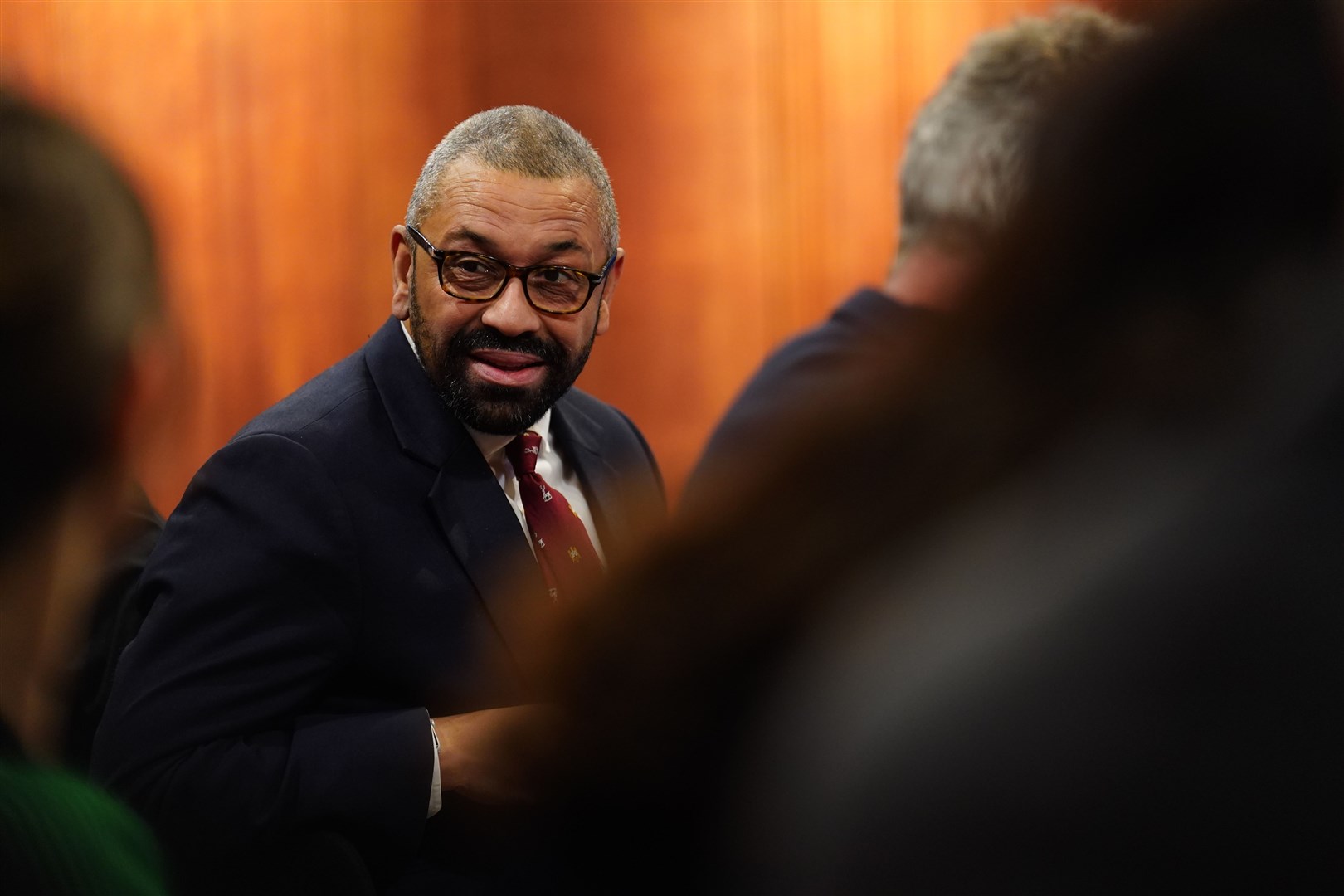 Home Secretary James Cleverly (James Manning/PA)