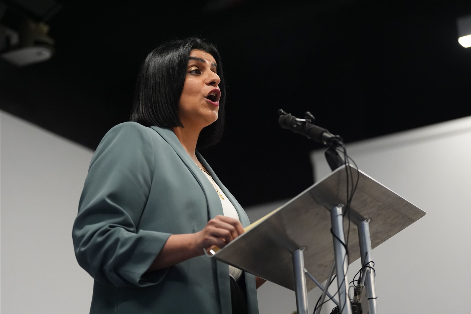 Justice Secretary Shabana Mahmood also laid out plans to recruit 1,300 new probation officers by March 2026 (Ben Whitley/PA)