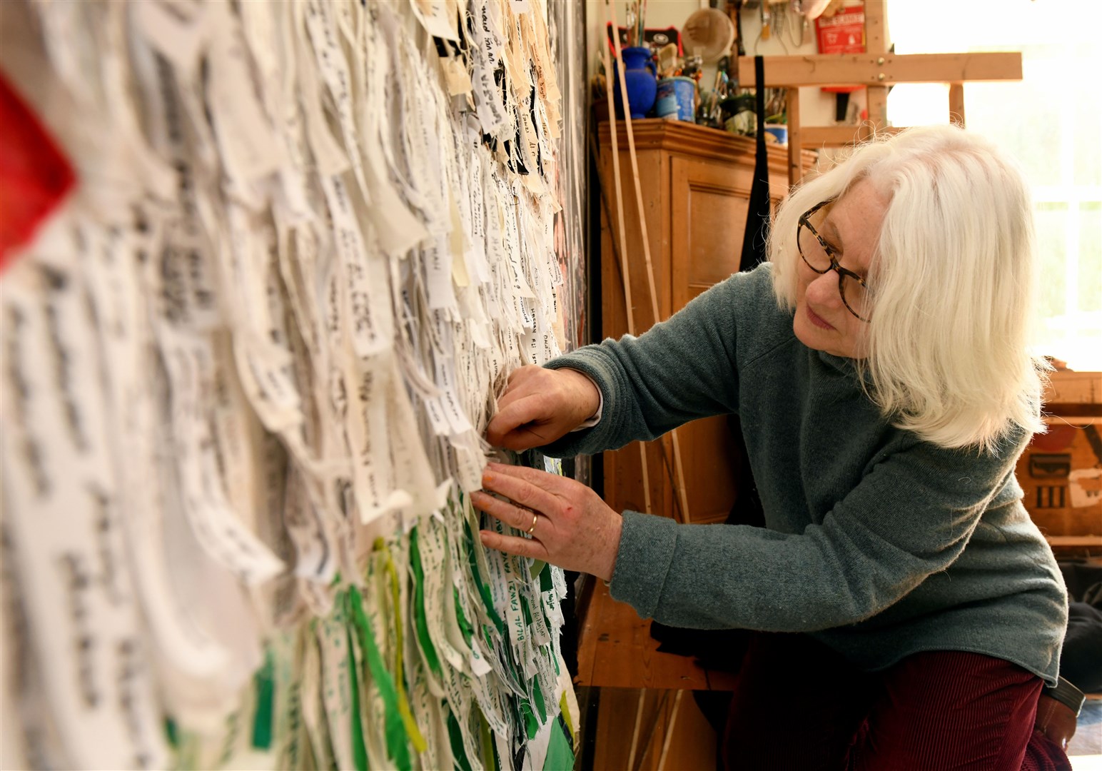 Jane Frere, artist. Picture: James Mackenzie