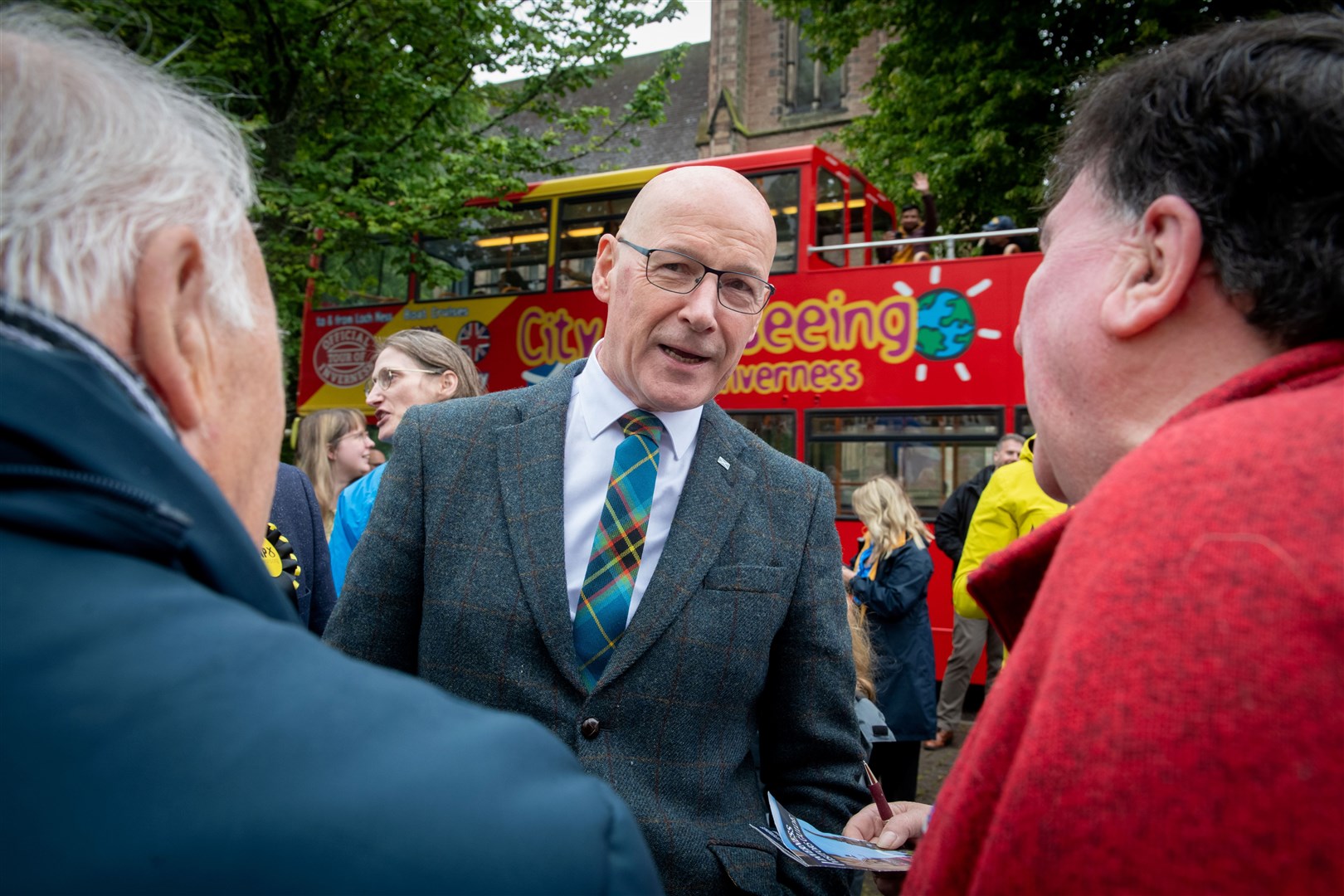John Swinney First Minister of Scotland. Picture: Callum Mackay.