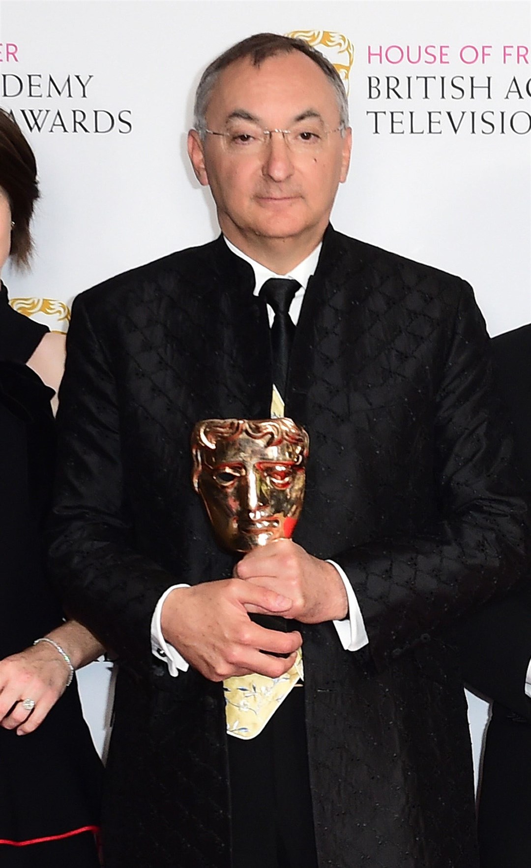 Wolf Hall director Peter Kosminsky after the series won best drama during the Bafta TV Awards 2016 (Ian West/PA)