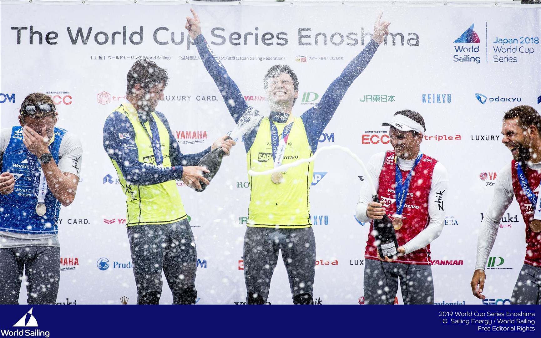 Fynn celebrates world series success in 2018