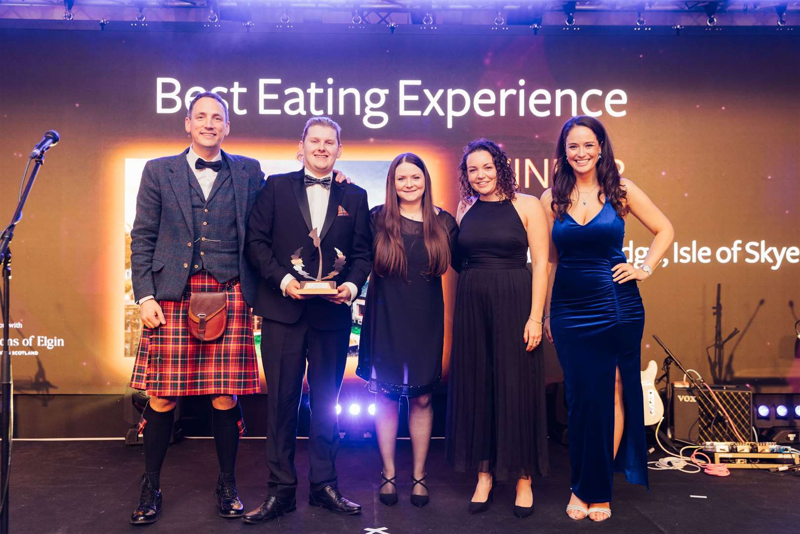 Edinbane Lodge won the best eating experience award. Picture: Connor Mollison