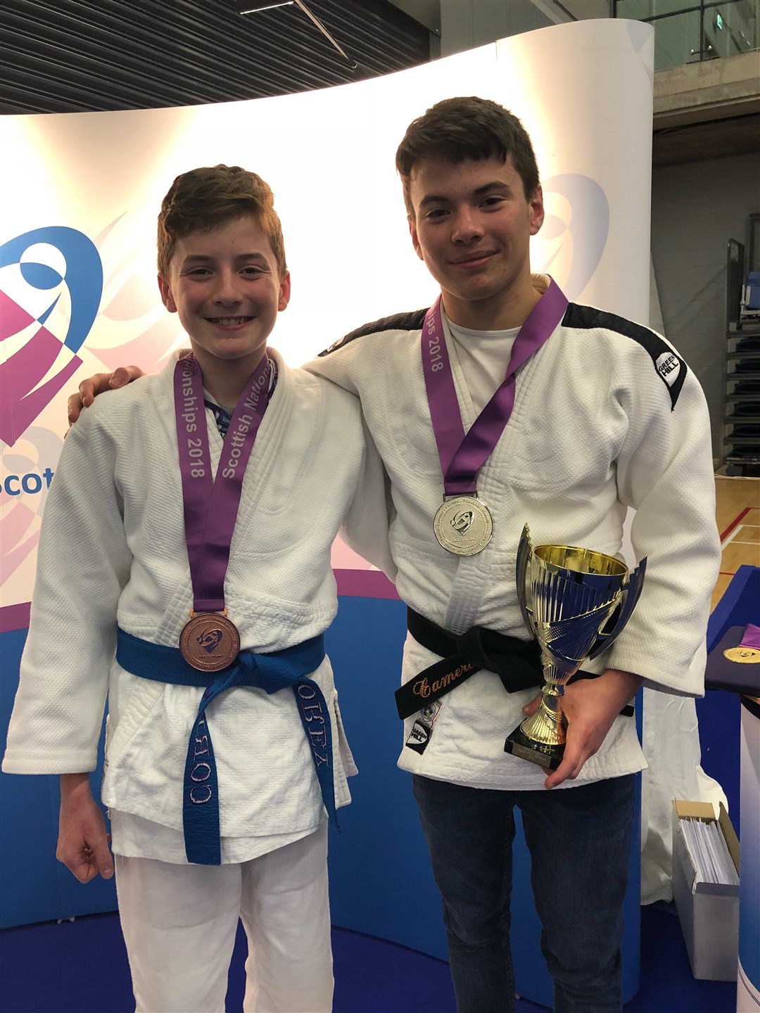 Corey and Cameron Foster will compete at the British Championships.