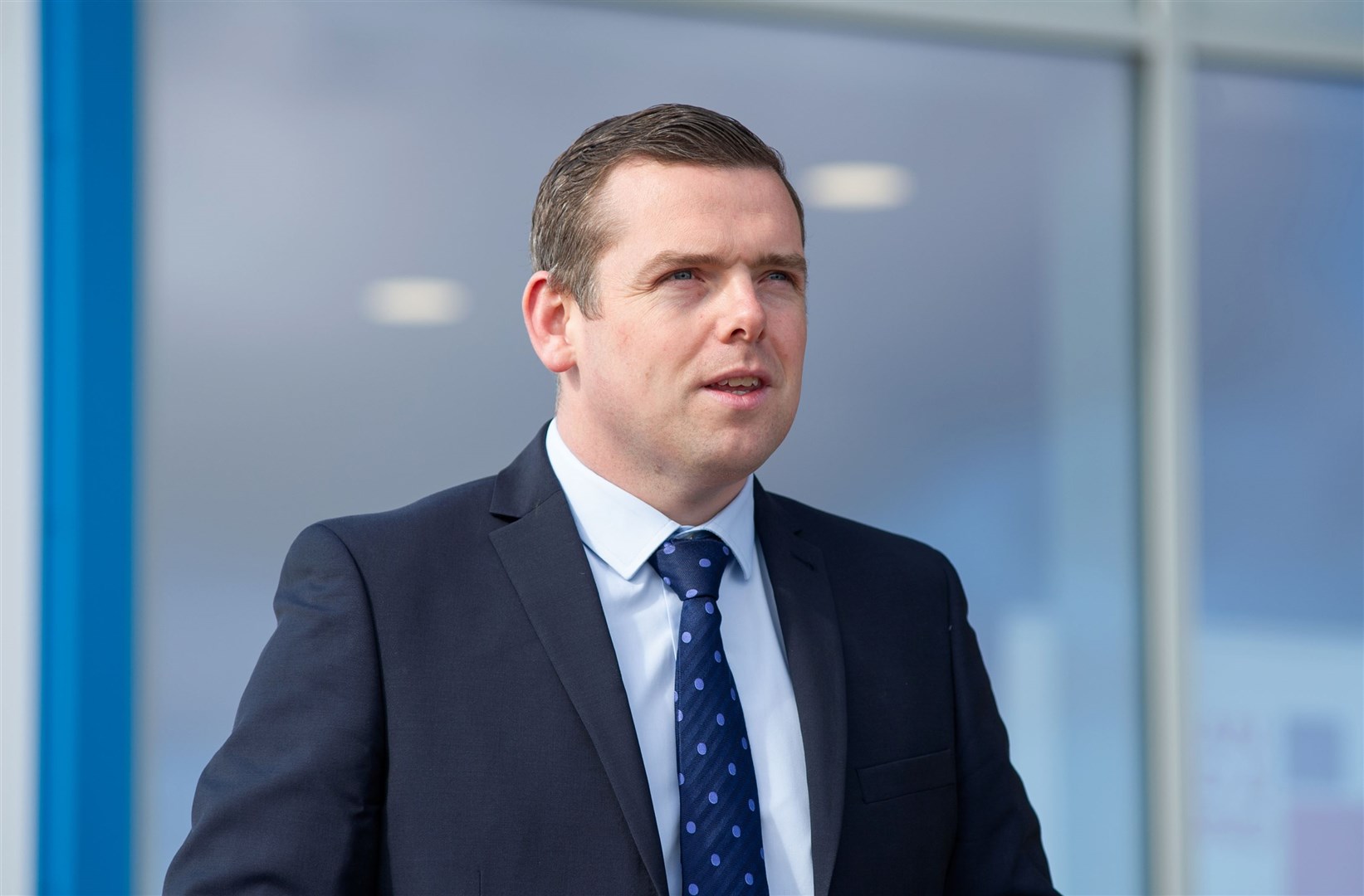 Douglas Ross has been Moray's MP since 2017 and is standing in Aberdeenshire North and Moray East on July 4. Picture: Daniel Forsyth..