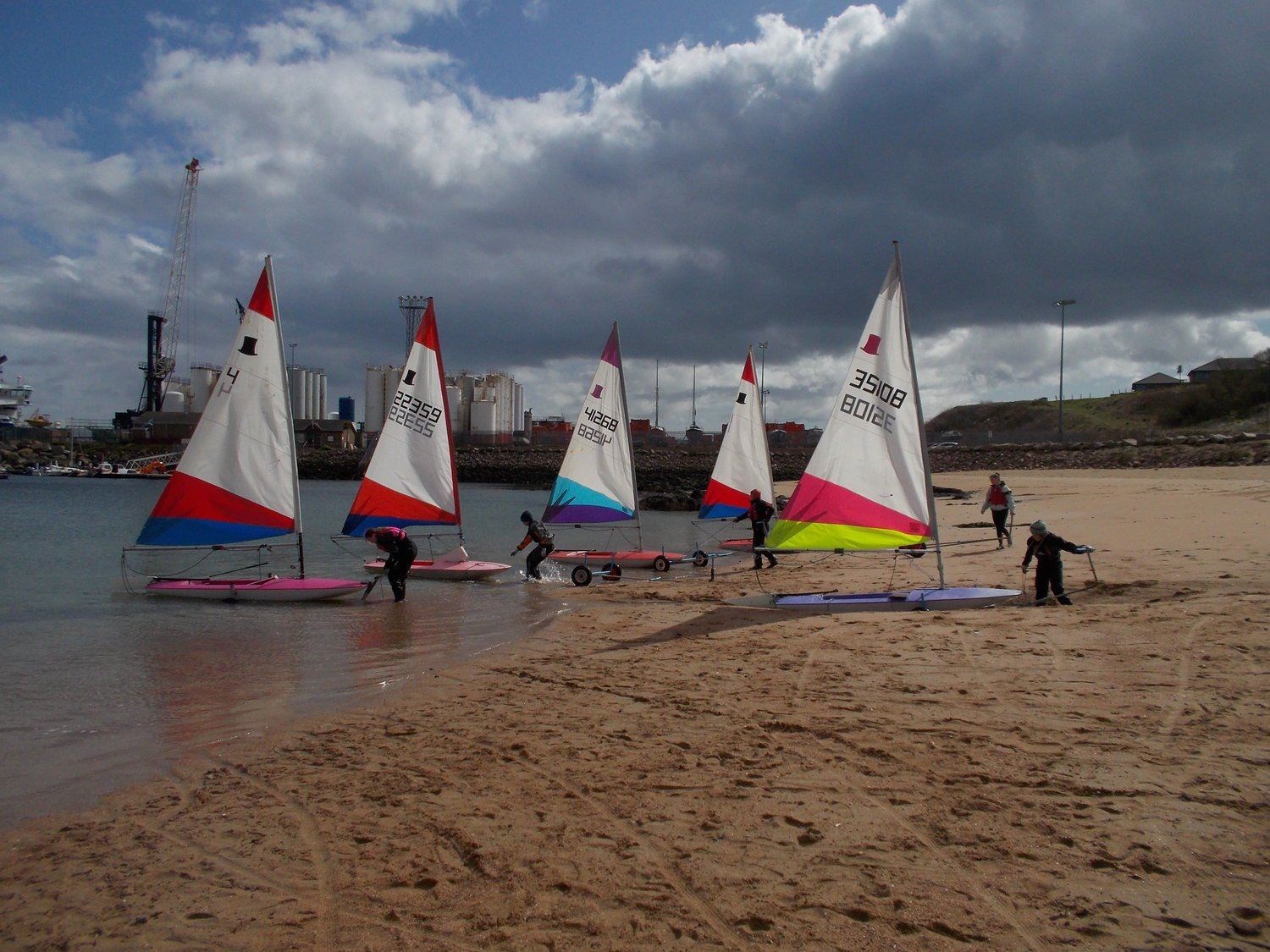 Sailors in the north received £2,500 in last year's sports fund.