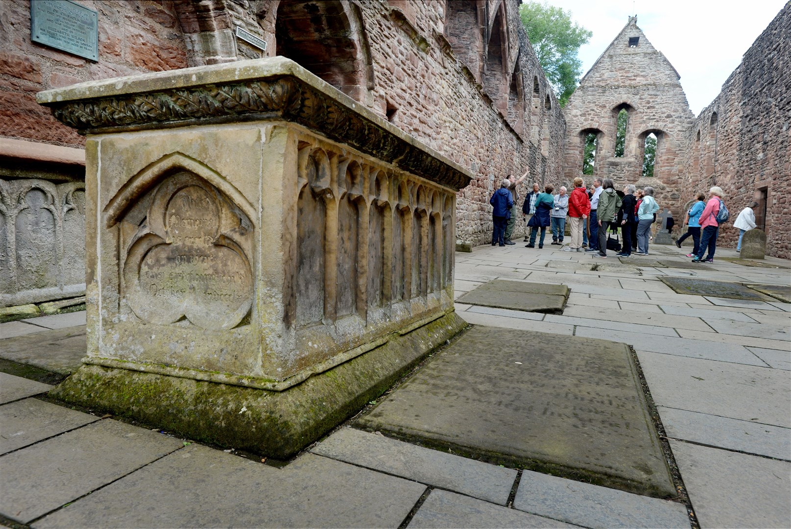 The rich history at Beauly Priory includes some spooky tales.