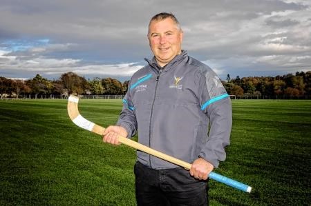 Scotland shinty manager Garry Reid says representing the national team is a reward for his players. Pictures: Neil Paterson