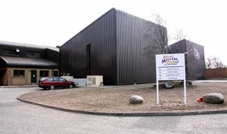 The cow escaped from Millers of Speyside in Grantown