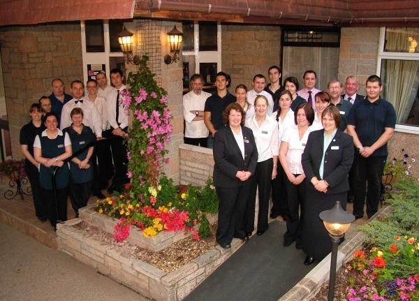 Staff at the Highlander Hotel