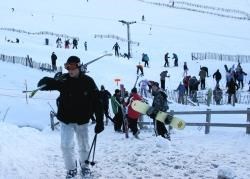 There is a mixed outlook for Scottish skiing