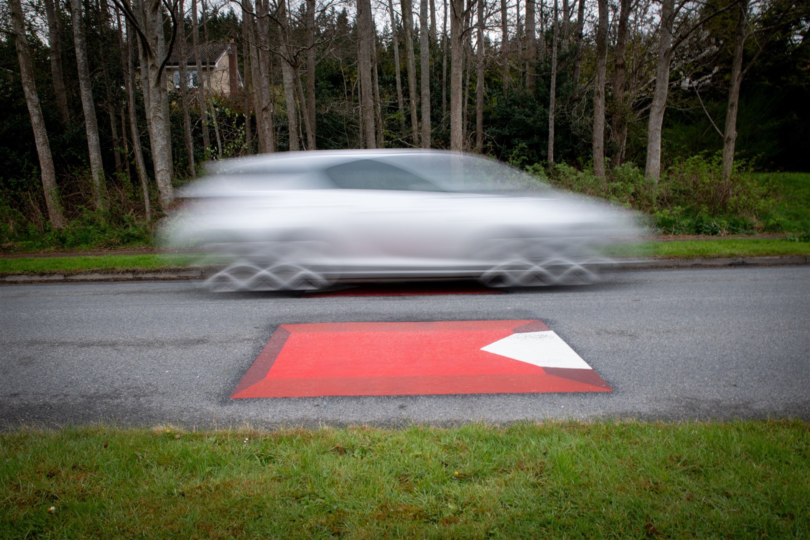 Locator - Flat speed bumps , Ferntower Avenue, Inverness