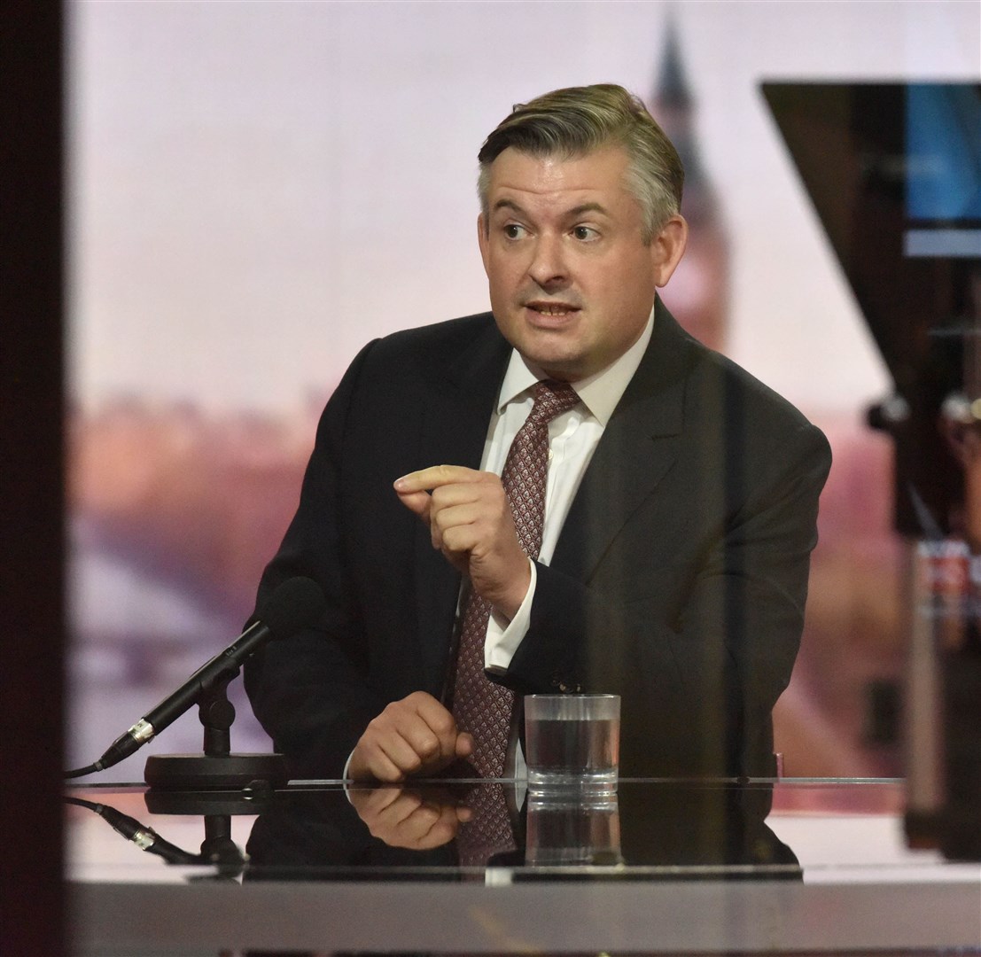 Shadow health secretary Jonathan Ashworth (Jeff Overs/BBC)