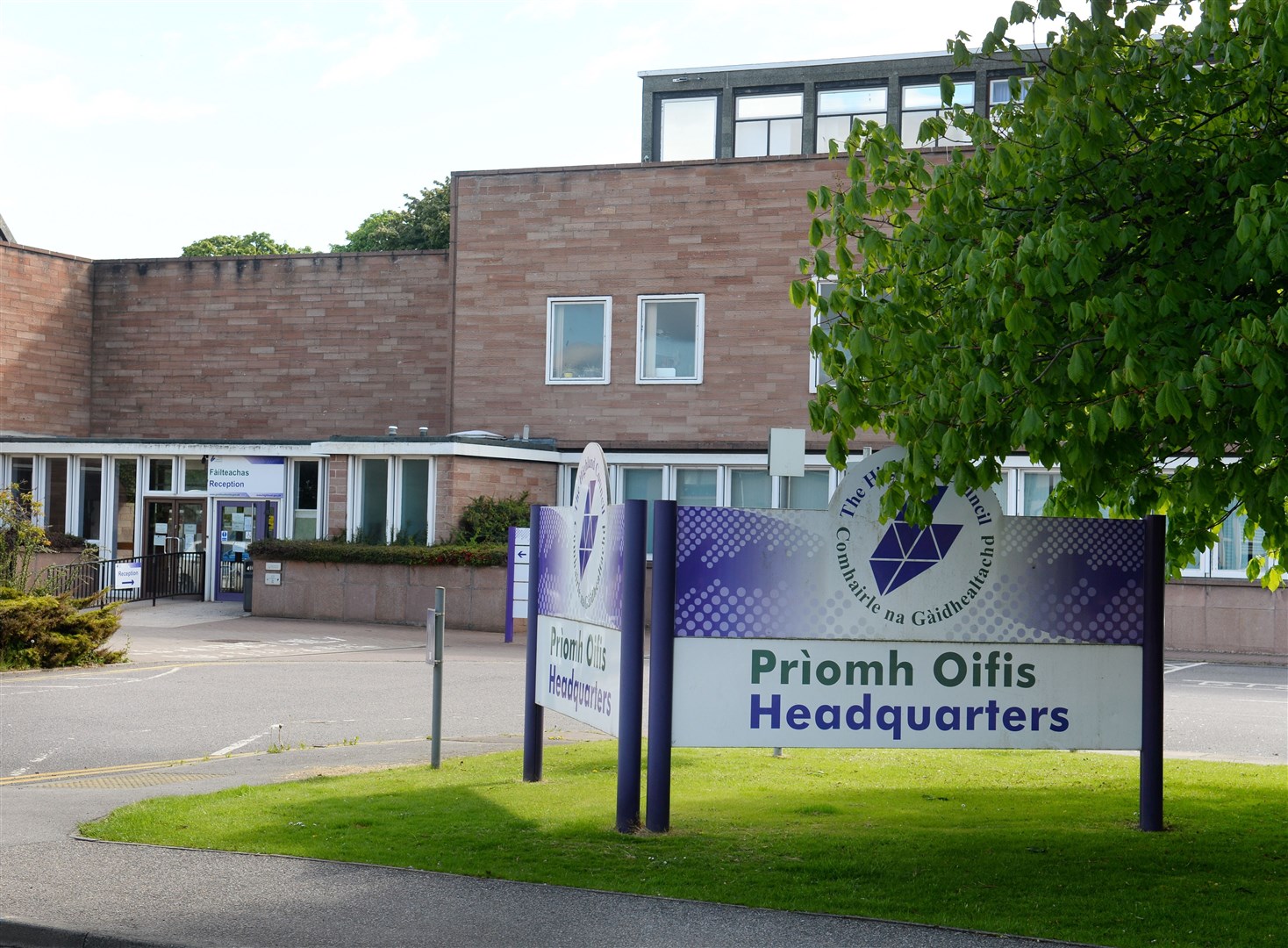 Locator Highland Council Headquarters on Glenurquhart Raod.Inverness.Picture: Gary Anthony..