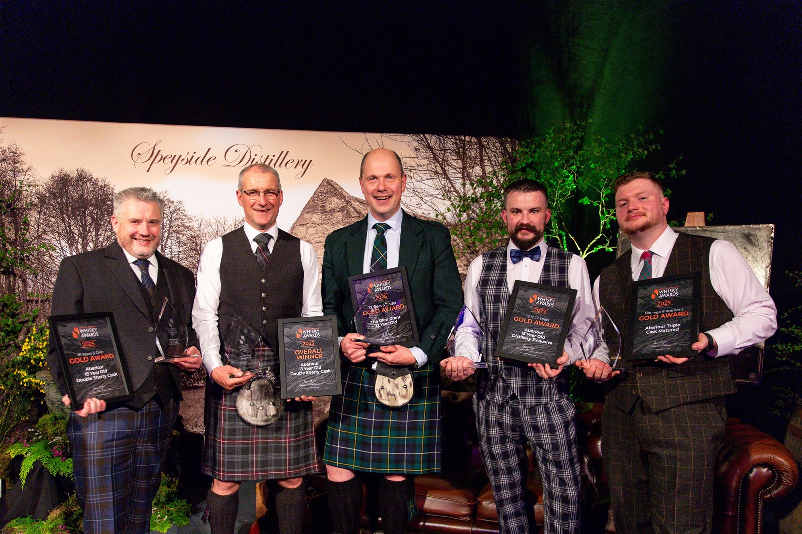 Spirit of Speyside Whisky Award Winners