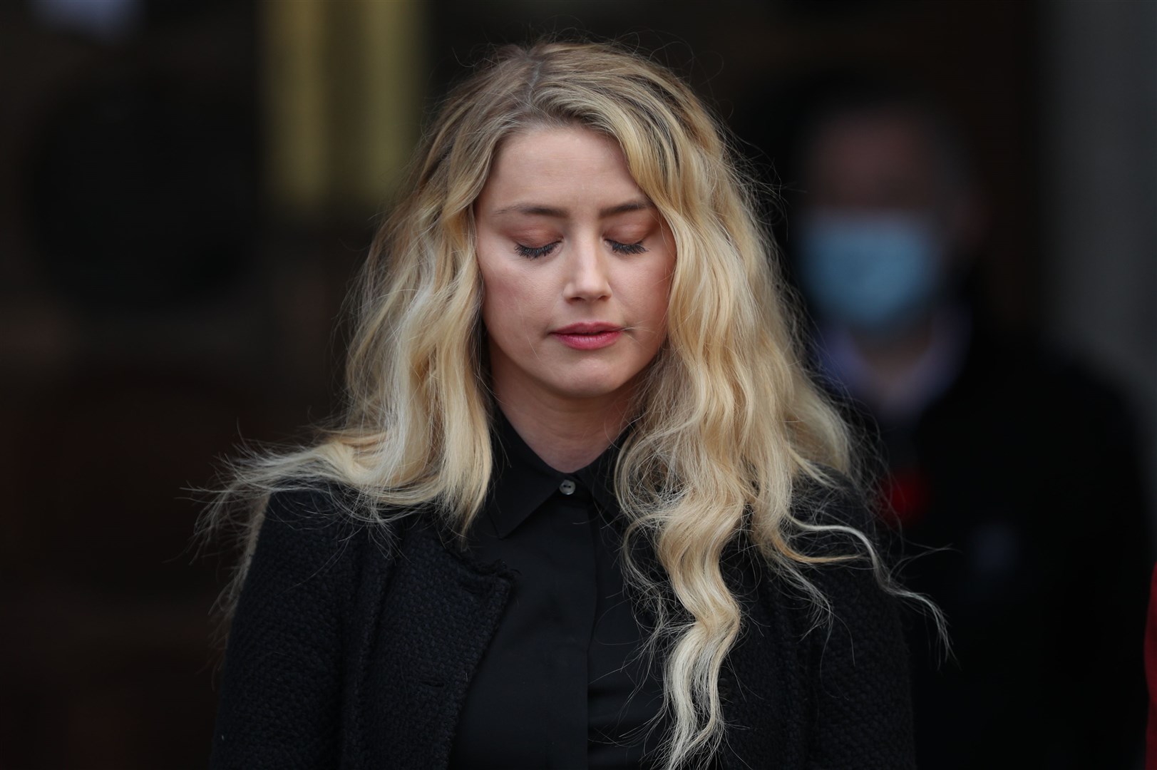 Amber Heard said she feared for her life (Yui Mok/PA)