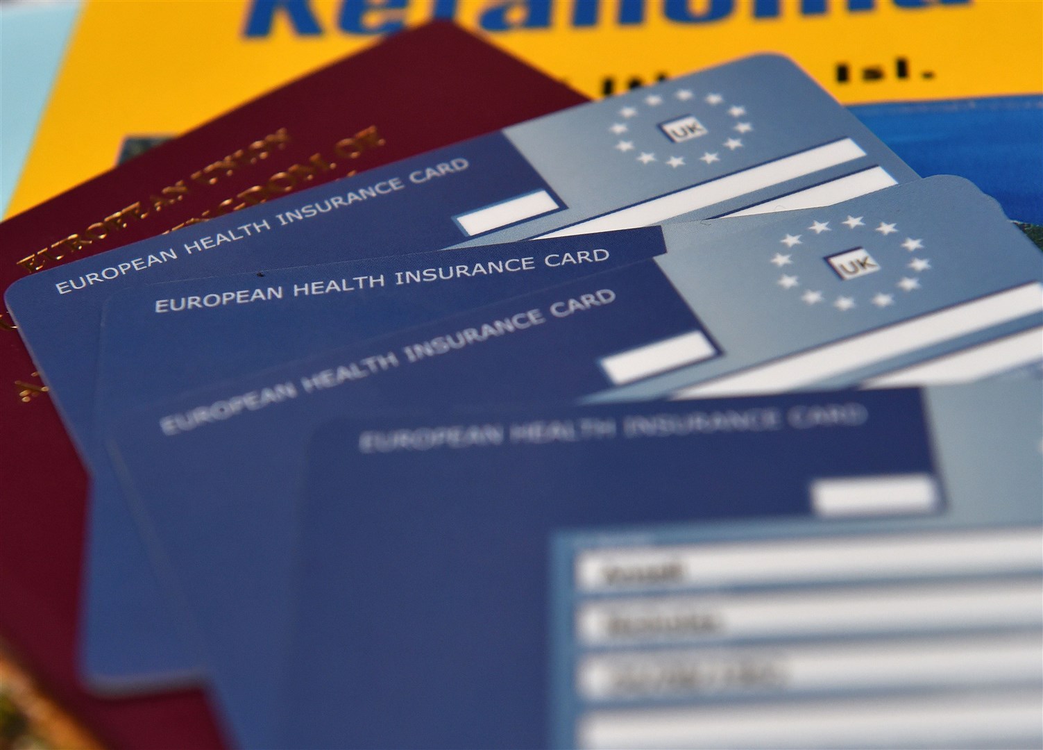 European Health Insurance Cards (Nick Ansell/PA)