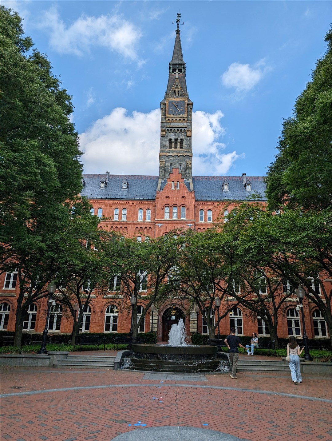 Part of the campus of Georgetown University. Picture: Hector Mackenzie