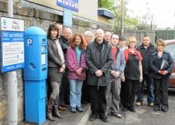 Car parking charges are a big issue for Elgin business owners. NS