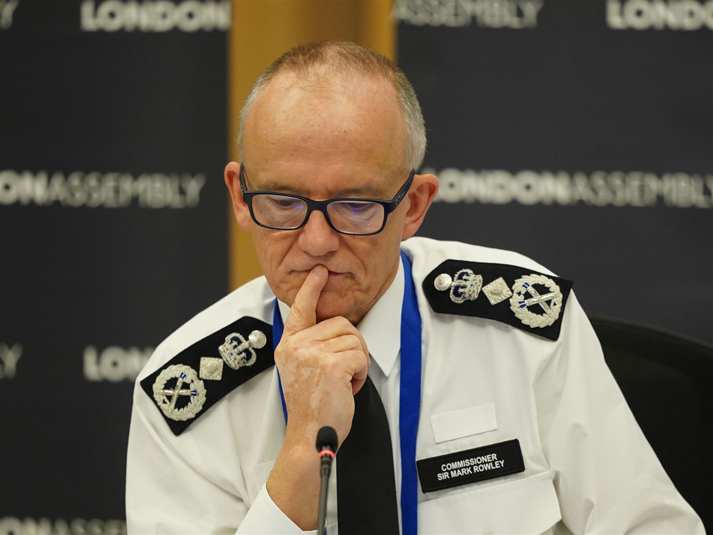 Metropolitan Police Commissioner Sir Mark Rowley (Yui Mok/PA)