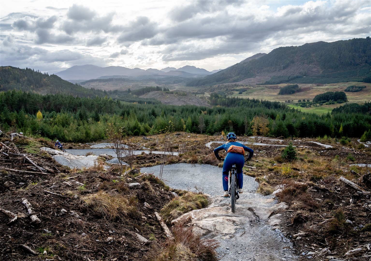 There has been high praise for the quality of the trails at the venue at Strathmashie by competition organisers.