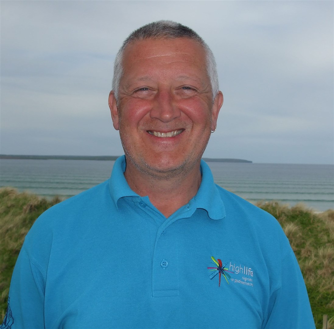Paul Castle, High Life Highland countryside ranger for north Sutherland and north Caithness.