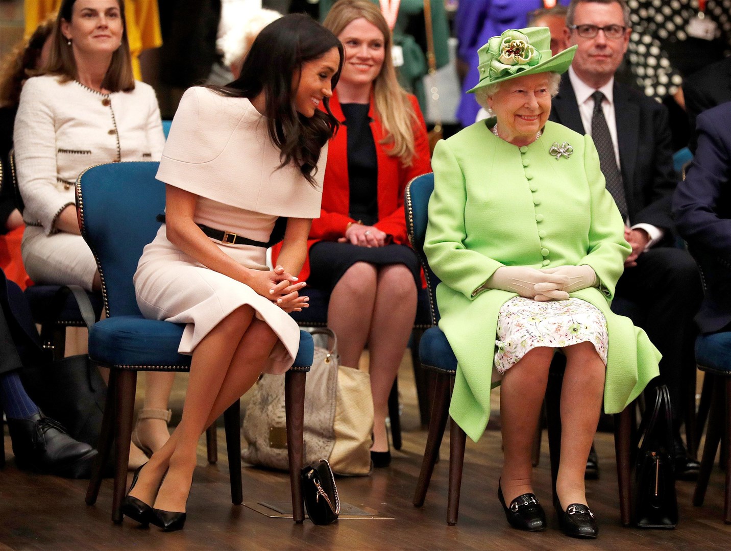 The Queen and the Duchess of Sussex (Phil Noble/PA)