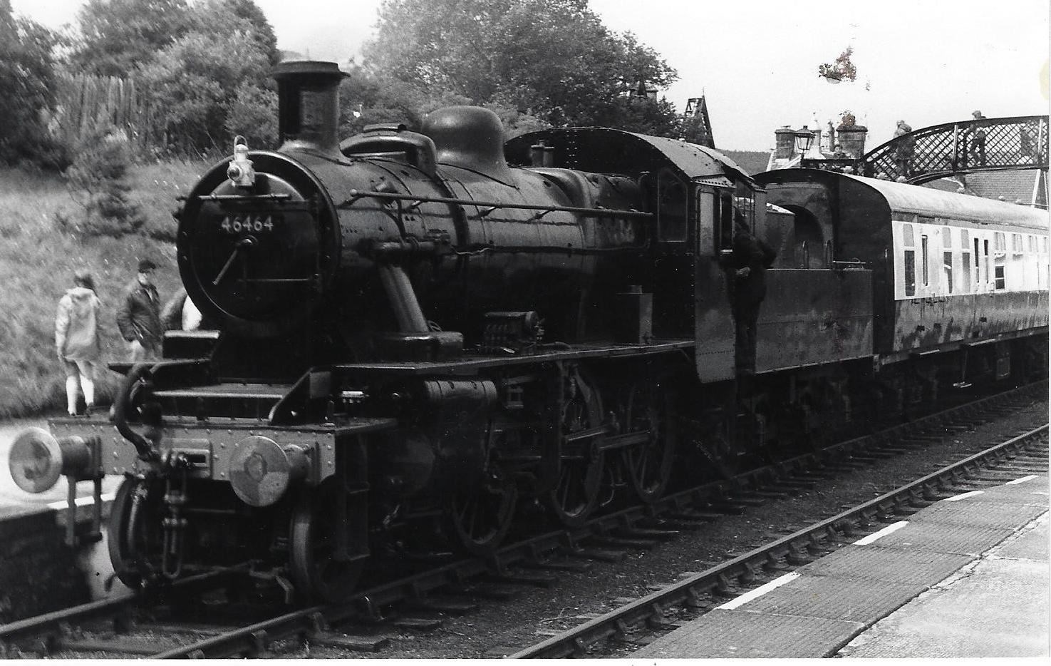Great to see the return of locomotive 46464 to the Strathspey Railway.