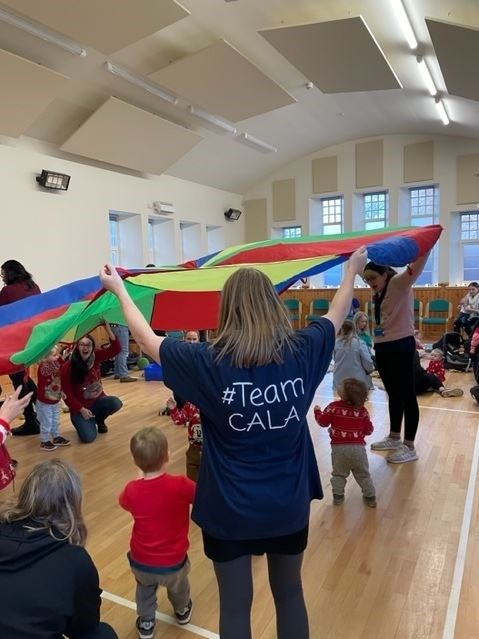 Play time in the stath,with CALA