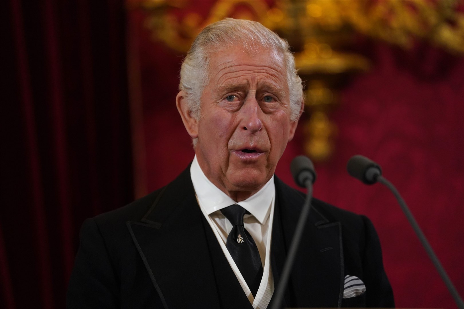 During the historic day King Charles III was confirmed as monarch (Victoria Jones/PA)