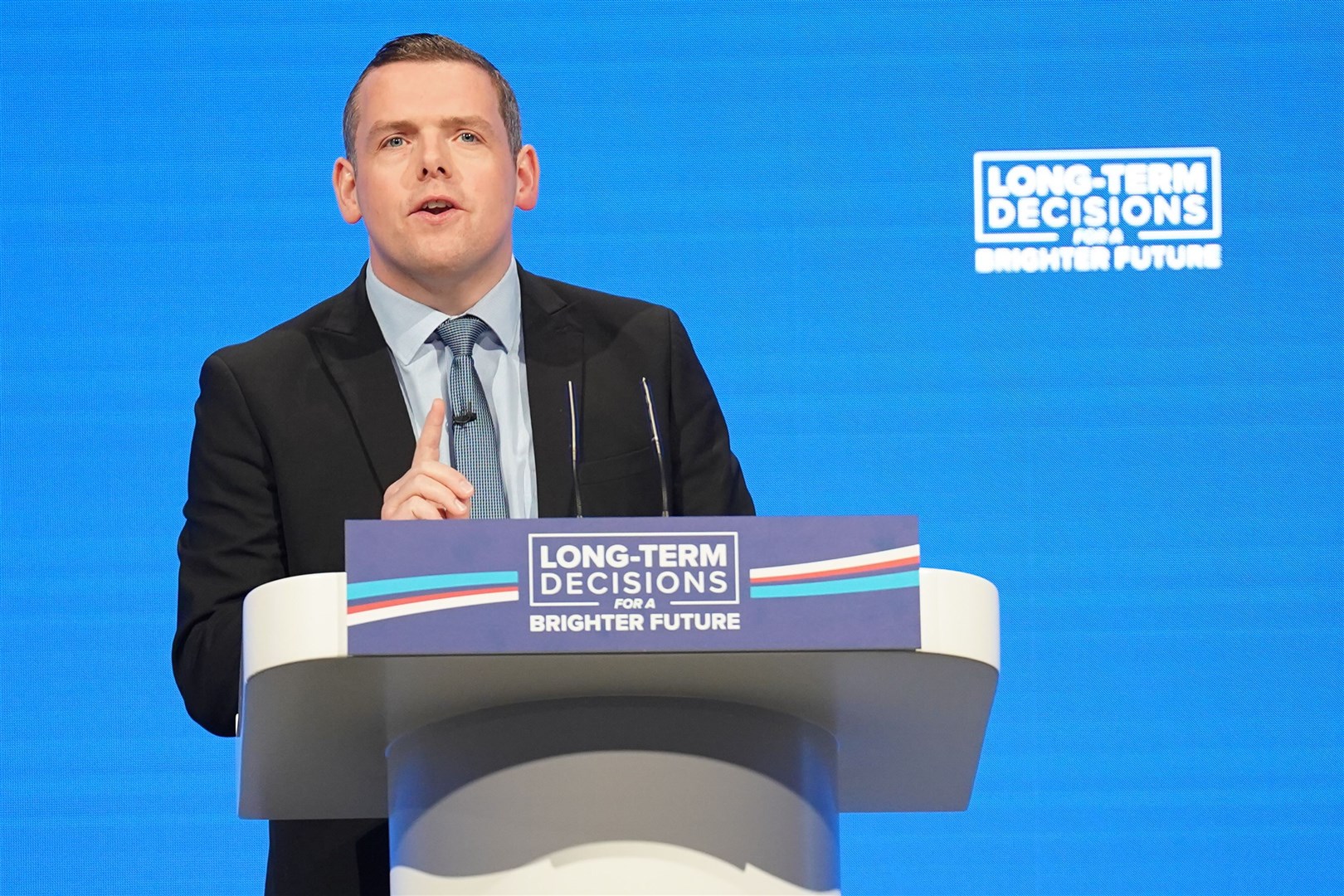 Douglas Ross said he has had discussions with SNP backbenchers (Stefan Rousseau/PA)